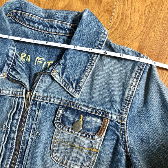 Ezra Fitch Zipped up Denim Jean Jacket size M - Picture 4 of 9